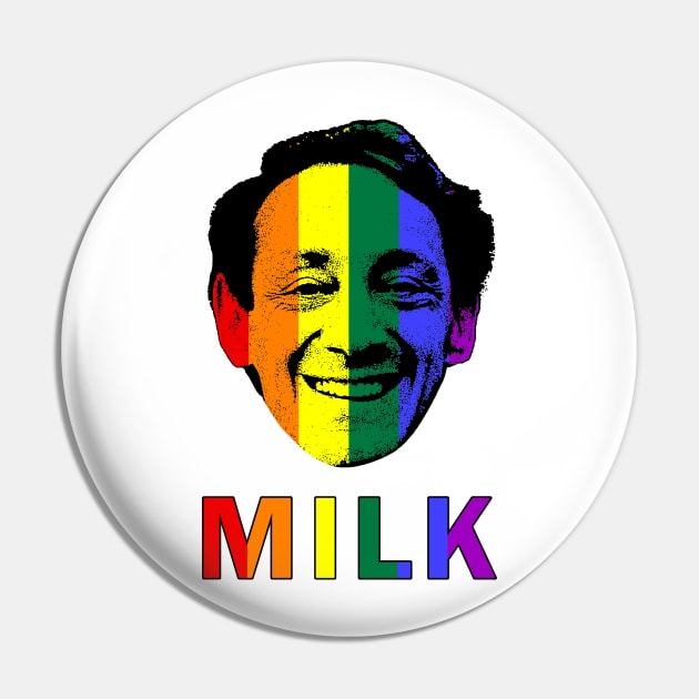 Milk LGBT Pin by valentinahramov