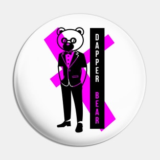 Dapper Bear Pin