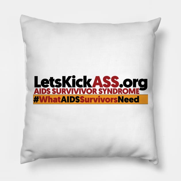 LetsKickASS.org Pillow by LetsKickASS