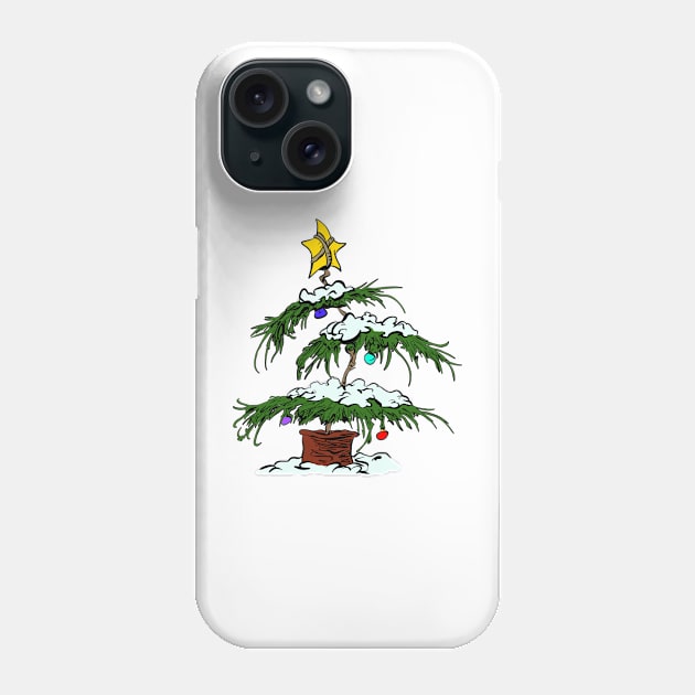 Christmas tree Phone Case by Pixelated Potatoe