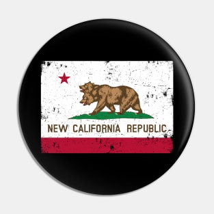 New California Republic Pin