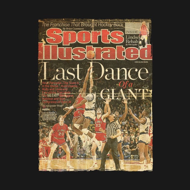 COVER SPORT - SPORT ILLUSTRATED - LAST DANCE by FALORI