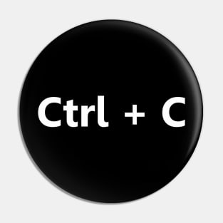 ctrl + c special Pin