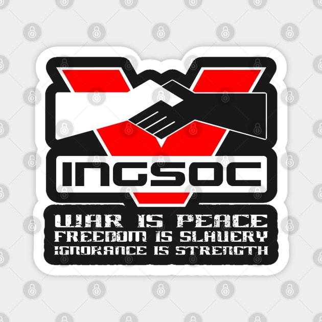 INGSOC War is Peace Magnet by TeeGo