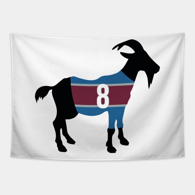 Cale Makar GOAT Tapestry by cwijeta