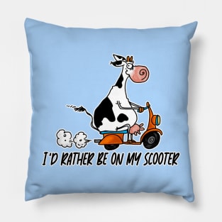 I'd Rather be on my Scooter Pillow