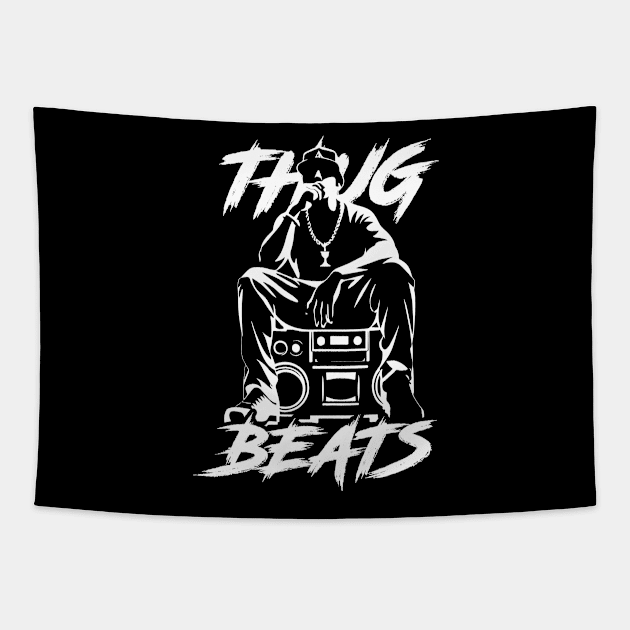 Street Beat King Tapestry by SergioCoelho_Arts