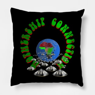 Mothership Connection Back to Africa UFO Fleet Pillow