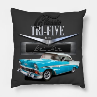 56 Chevy Classic Pillow
