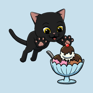 Bombay Cat excited to eat Ice Cream T-Shirt