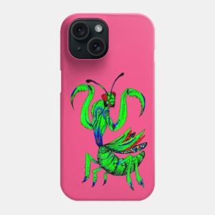 Graffitti Mantis Phone Case