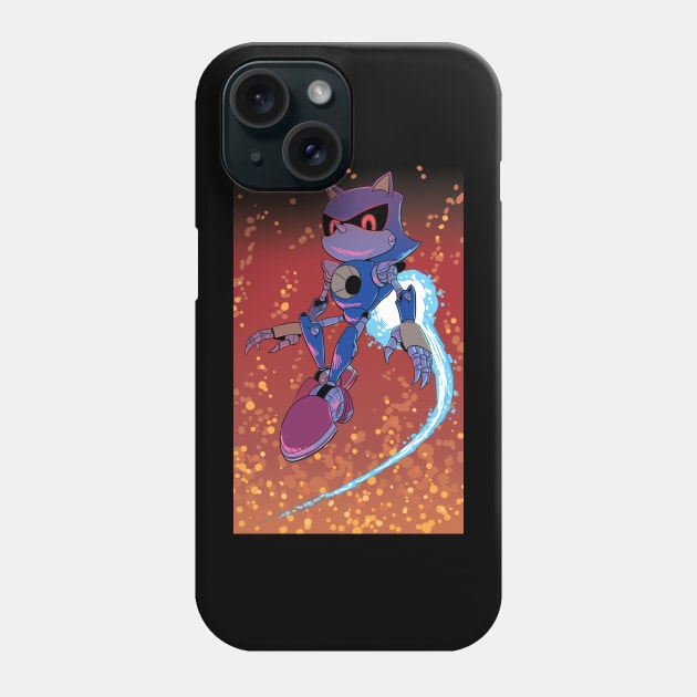 Metal Sonic Phone Case by James Nelson