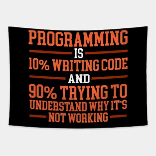 Coding Programming Programmer Code Developer Gift Tapestry