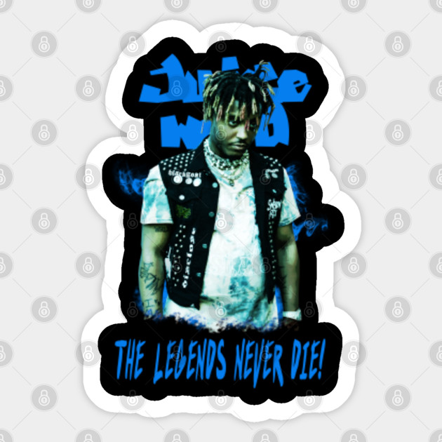 Juice wrld-blue - Juice Wrld - Sticker