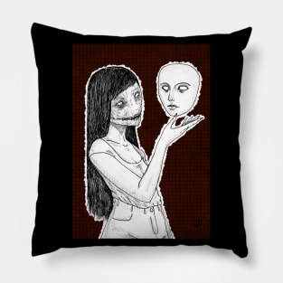 Don't hide that smile Pillow