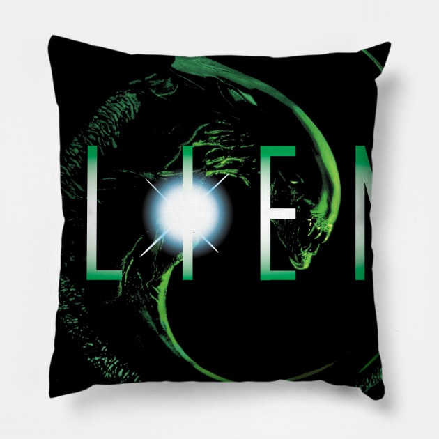 Alien 3 Pillow by Immaculate Pasta