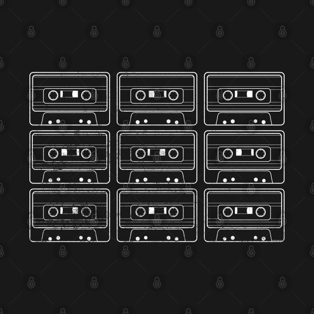 Nine Cassettes by Sirenarts