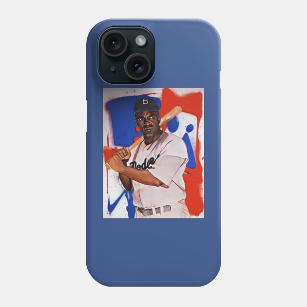 Jackie Robinson Phone Case by BlackOzean