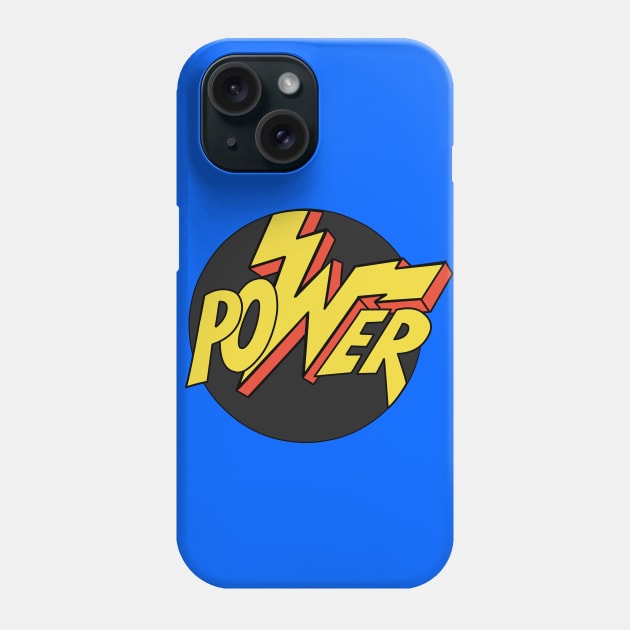 Power Records logo Phone Case by AlanSchell76