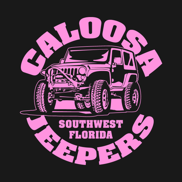 Caloosa Jeepers Pink Logo by Caloosa Jeepers 