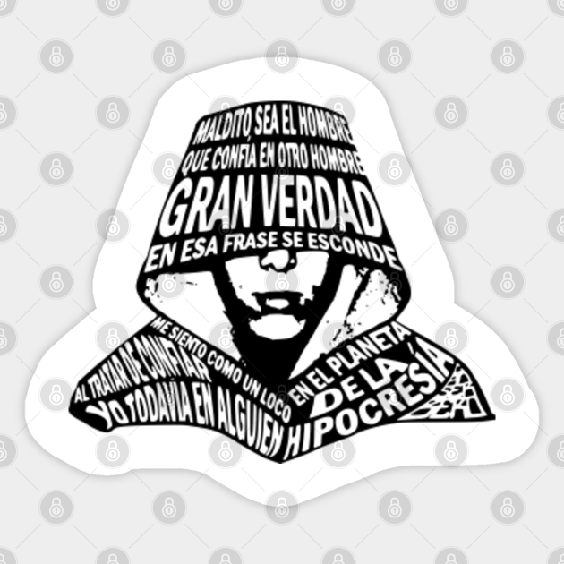 Jeremias 17 5 Canserbero Canserbero Sticker Teepublic Ver mas ideas sobre imagenes de canserbero, frases de rap, canserbero frases de amor. jeremias 17 5 canserbero