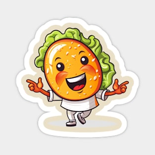 kawaii Taco cehees T-Shirt cute potatofood funny Magnet