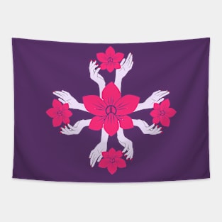 Holy orchid (Shiva) Tapestry