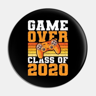 Game Over Class School Graduation 2020 Gift Pin