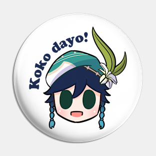 pins et boutons venti genshin impact teepublic fr