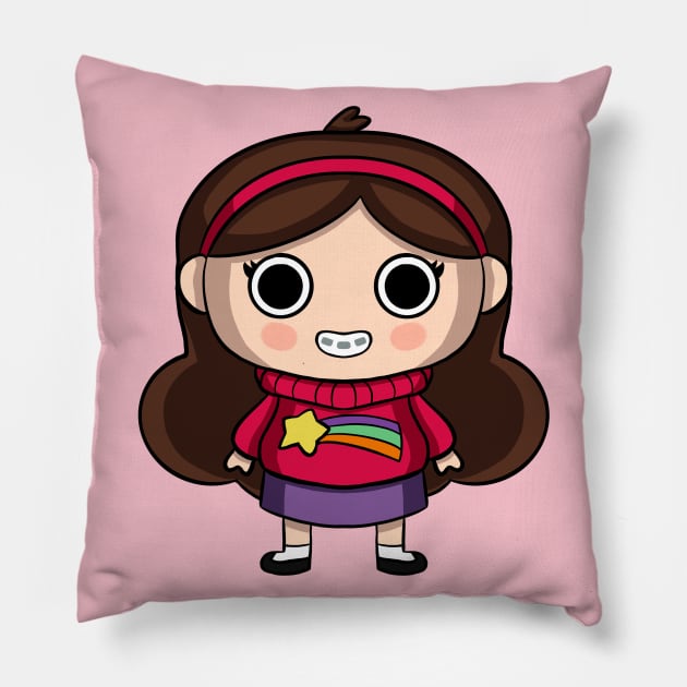 Mabel Chibi Pillow by SarahDoesArts