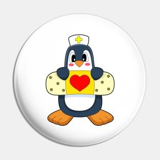 Penguin Nurse Plaster Pin