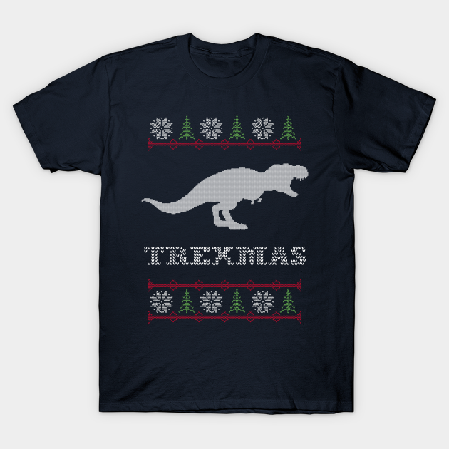 Discover T-Rex Christmas Ugly Sweater - T Rex Christmas - T-Shirt