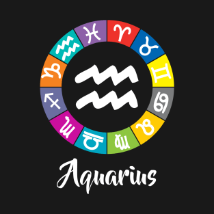 aquarius zodiac T-Shirt