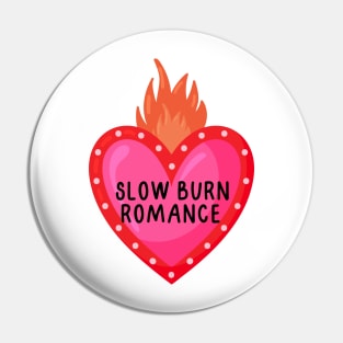 Slow burn romance bookish trope - flame Pin