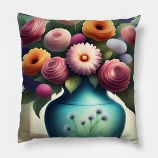 Flower vase Pillow