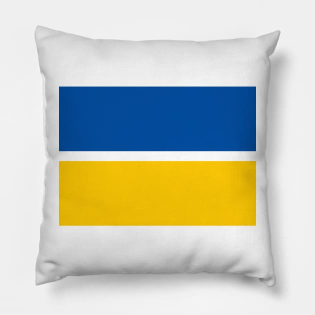 Everton Blue Yellow Bands Pillow by Culture-Factory