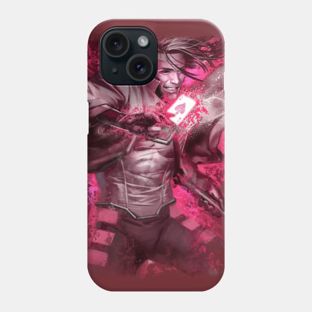 Gambit Phone Case by ohshirtdotnet