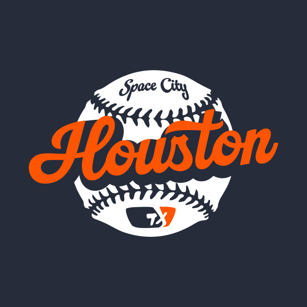 Houston Baseball by Throwzack