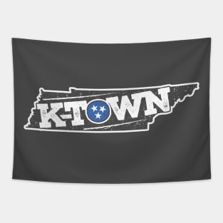 K-Town Tennessee (White on Iron) Tapestry