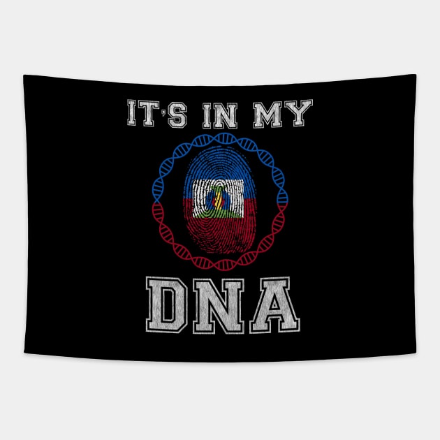 Haiti  It's In My DNA - Gift for Haitian From Haiti Tapestry by Country Flags