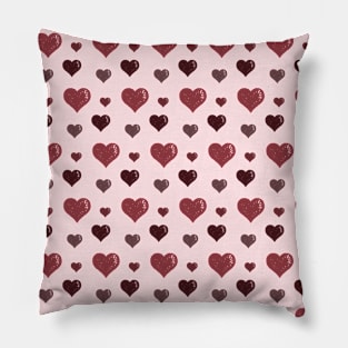 love pattern design Pillow