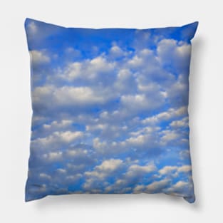 Lots of tiny clouds Pillow