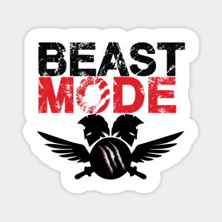 Beast Mode art Magnet