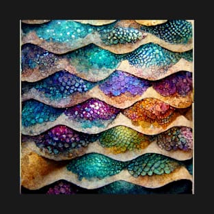 Rainbow Mermaid Scales T-Shirt