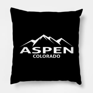 Skiing Aspen Colorado Ski Pillow