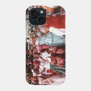 Carnival Procession of Baianas Gay in Praça Castro Alves years 70/80 Phone Case