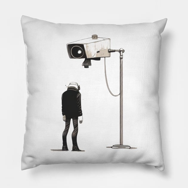 anti surveillance Pillow by ThatSimply!