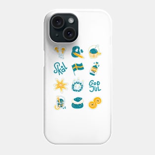 Swedish Winter Holidays Phone Case