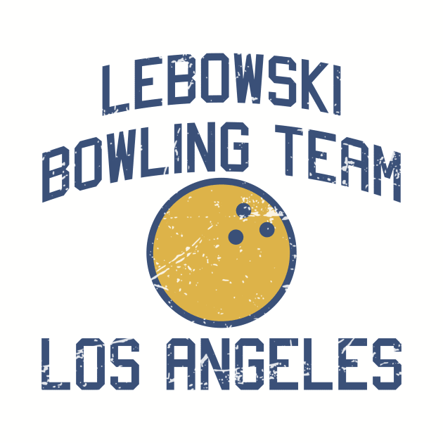 Lebowski Bowling Team Los Angeles by Princessa