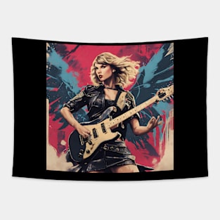 Taylor Swift vintage dnd style art Tapestry